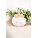 Ver imagem 3 de Açucareiro de Vidro com Tampa de Bambu Doraine 230m