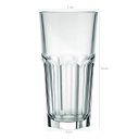Ver imagem 3 de Copo Long Drink 340ml De Vidro Nadir Bristol Suco Refrigerante Bebidas