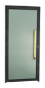 Ver imagem 1 de Porta Murano c/Puxador D. Super Preto Dourado 100 Brimak