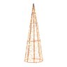 Arvore Cone Natalino Decorativo Vazado com 300 Leds 80cm - 1