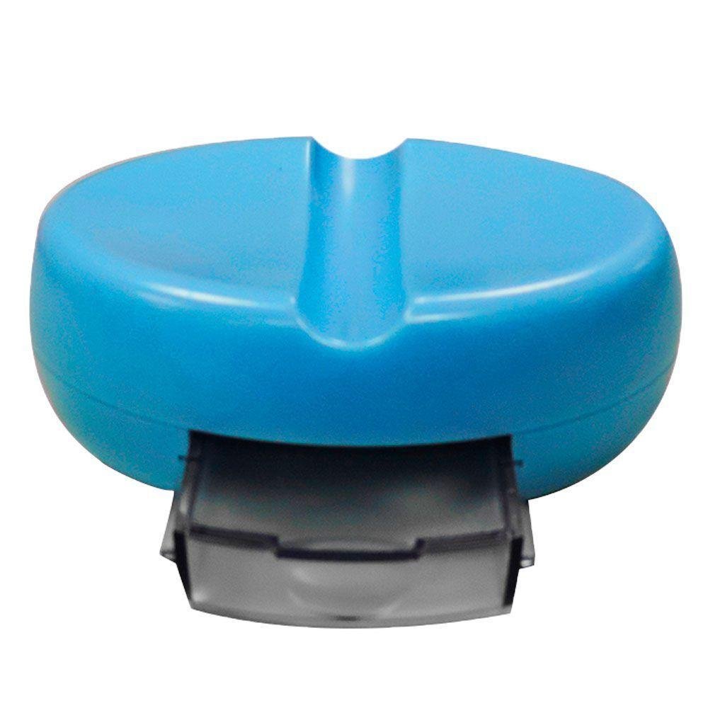 Porta Alfinete Magnético com Gaveta Azul - 1