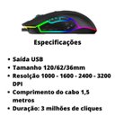 Ver imagem 6 de Mouse Gamer Lehmox Gt-M10