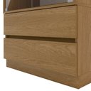 Ver imagem 5 de Cristaleira 2 Portas 2 Gavetas com Led e Portas de Vidro Liz Yescasa