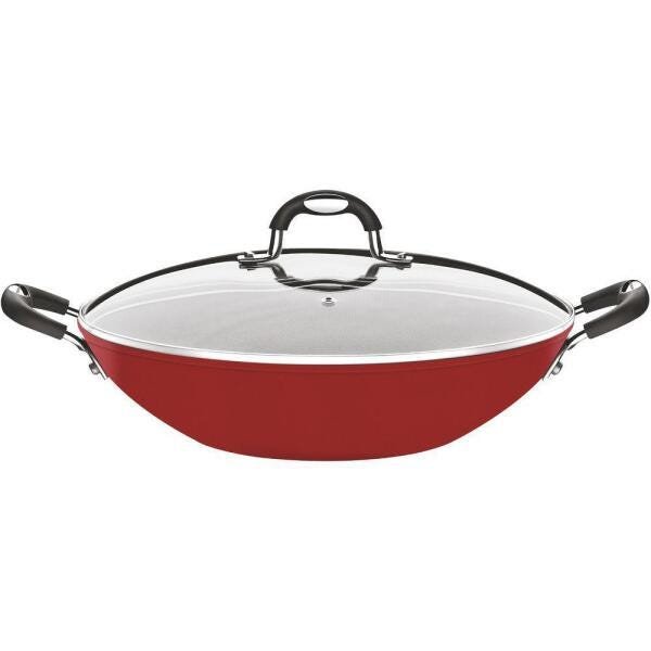 Wok Para Fogão De Indução Mônaco 32Cm 4,5 Litros