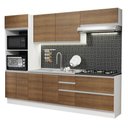 Ver imagem 2 de Cozinha Completa 100% Mdf Madesa Acordes Branco Rustic