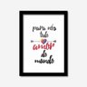 Quadro Decorativo Pra Nós Todo Amor do Mundo Los Quadros - 1