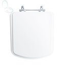 Ver imagem 1 de Tampa Vaso Sanitário Madeira Laqueada Lirio Branco para Bacia Fiori