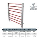 Ver imagem 5 de Toalheiro Térmico Bivolt Grande Cromado Lado Direito Aiello