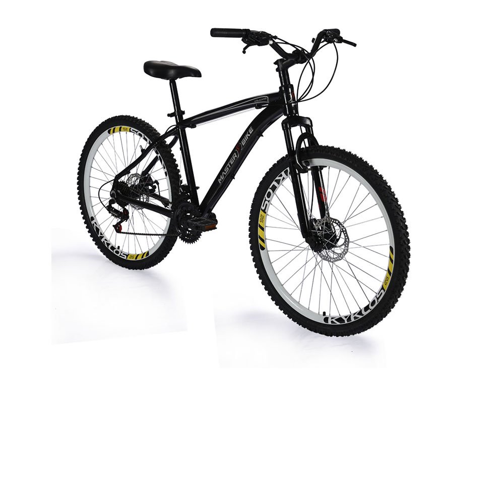 Bicicleta Aro 26 Master Bike Volcano Freio a Disco 21 Marchas - 1