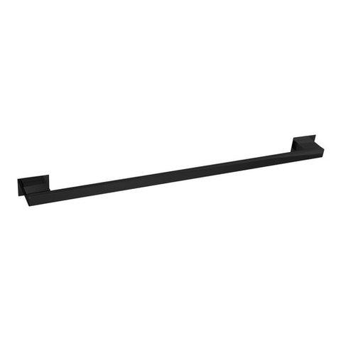 Toalheiro 50 Cm Inox Preto Fosco - Kromus Rt0305-50b