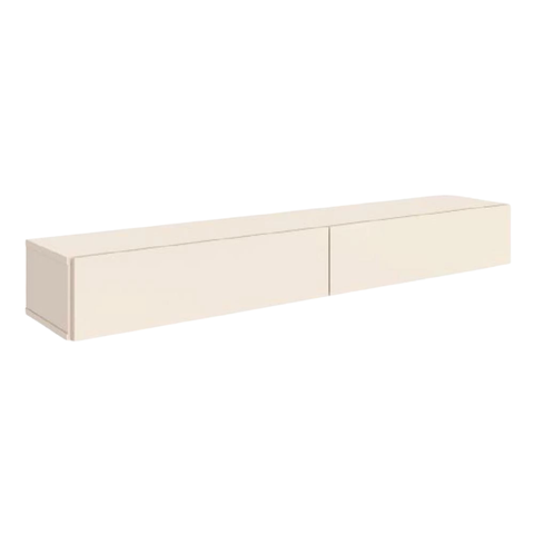 Rack Suspenso para Painel ou Tv até 55 Polegadas 2 Portas 1,10m Off White Edn