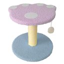 Ver imagem 4 de Arranhador para Gatos Bola Brincadeira Arranhar Brincar Descanso Escala Interativo Aconchegante Pet