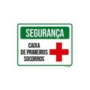 Ver imagem 1 de Kit 3 Placas Segurança Caixa Primeiros Socorros