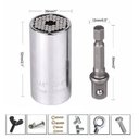 Ver imagem 3 de Soquete Universal Para Chave Catraca 1/4 A 3/4 Tl36276