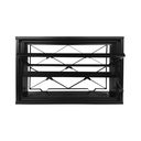 Ver imagem 1 de Basculante 60x40 Req 12cm Gd Xadrez sem Vidro Stander