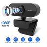 Webcam 1080P Mini Câmera PC Full HD com Microfone N1 - 5