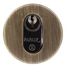 Ver imagem 1 de Fechadura Porta de Entrada Oxidado Standard 40mm - Mz271 - Papaiz Fech.ext.3400 Ros.61 Mac.zamac 271