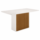 Ver imagem 2 de Mesa de Jantar 160x90cm Cris Bege Sonetto