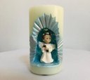 Ver imagem 1 de Anjinho na Vela Gruta Cor: Branco com Azul