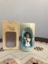 Ver imagem 2 de Anjinho na Vela Gruta Cor: Branco com Azul