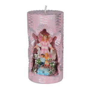Anjo Da Guarda na Vela Gruta Cor: Rosa