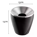 Ver imagem 3 de Balde Cuspidor de Vinho para Degustação Preto Branco 1.3l:preto