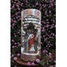 Sagrado Coração de Jesus na Vela Gruta cor: Vermelho e Dourado - 2