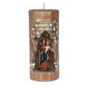 Ver imagem 1 de Nossa Sra Auxiliadora na cor: Vermelho com Dourado