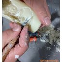 Ver imagem 4 de Santa Terezinha na Vela Gruta cor: Vermelha com Dourado