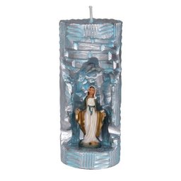 Nossa Senhora das Graças na Vela Gruta cor: Azul Claro - 1