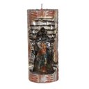 Ver imagem 1 de Nossa Senhora do Rosário na Velas Gruta cor: Vermelho com Dourado