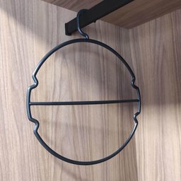 100 Cabides para Biquini Atacado Langerie Preto Redondo 34,5x42cm Cinquetti - 4