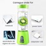 Liquidificador Portátil 6 Laminas 380ml Usb - 3