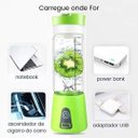 Ver imagem 3 de Liquidificador Portátil 6 Laminas 380ml Usb