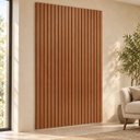 Ver imagem 1 de Painel Ripado Smart 200x240 cm (sem Furo) Incolar Cedro