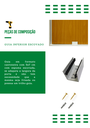 Ver imagem 3 de Kit p/ Porta Dupla Celeiro - Trilho Tubular 3,00 M- Branco - Al-Fer