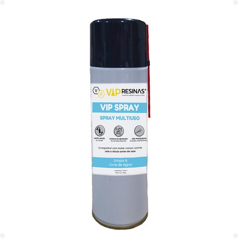 Spray Multiuso a Base de Álcool P/ Resina 200g Vip Resinas