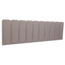 Ver imagem 1 de Cabeceira King Linho 200x60 Cama Box Modulada Arredondada Castor