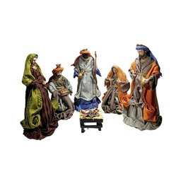 Presépio de Natal Plus Rústico Color 6 Peças Magizi - 1