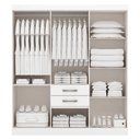 Ver imagem 2 de Guarda Roupa Casal 7 Portas 2 Gavetas Porto Maxel