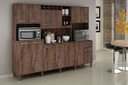 Ver imagem 3 de Cozinha Agata 13 Portas 2 Gavetas Valdemóveis / Ypê