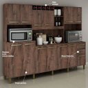 Ver imagem 5 de Cozinha Agata 13 Portas 2 Gavetas Valdemóveis / Ypê