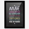 Quadro Decorativo Mãe Nada Substitui 33cmx24cm Los Quadros - 1