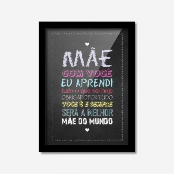 Quadro Decorativo Mãe Nada Substitui 33cmx24cm Los Quadros - 2