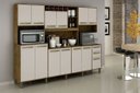 Ver imagem 5 de Cozinha Agata 13 Portas 2 Gavetas Valdemóveis Ypê/Off White