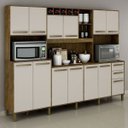 Ver imagem 4 de Cozinha Agata 13 Portas 2 Gavetas Valdemóveis Ypê/Off White