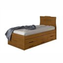 Ver imagem 2 de Cama Cômoda Solteiro Júlia com 5 Gavetas Rovere