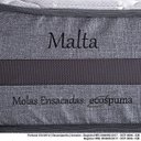 Ver imagem 4 de Colchão Casal Herval de Malta Mola Ensacada One Pillow 138x188x28 Cinza