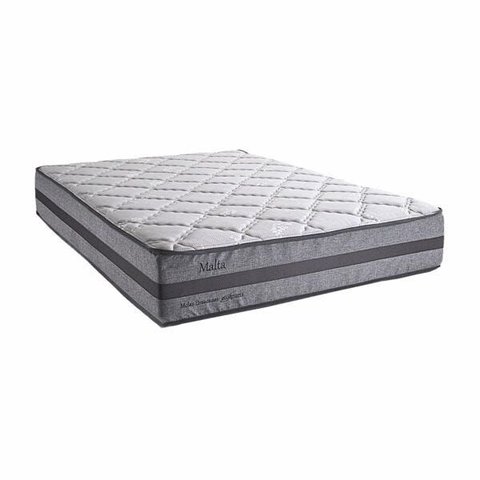 Colchão Casal Herval de Malta Mola Ensacada One Pillow 138x188x28 Cinza