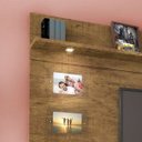 Ver imagem 2 de Home para TV até 60 Polegadas Suspenso Interativo Valdemóveis Ipê Texturizado